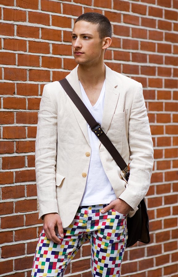 London Street Style... Pixel Pants