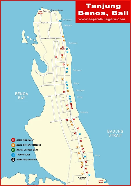 image: Tanjung Benoa Map High Resolution