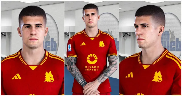 PES 2021 Gianluca Mancini Face