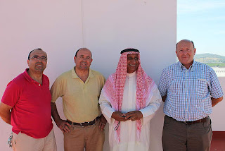 Rafael Ruz, Joaquin Ruz, Jassim AL Kulaib and Jose Ruz