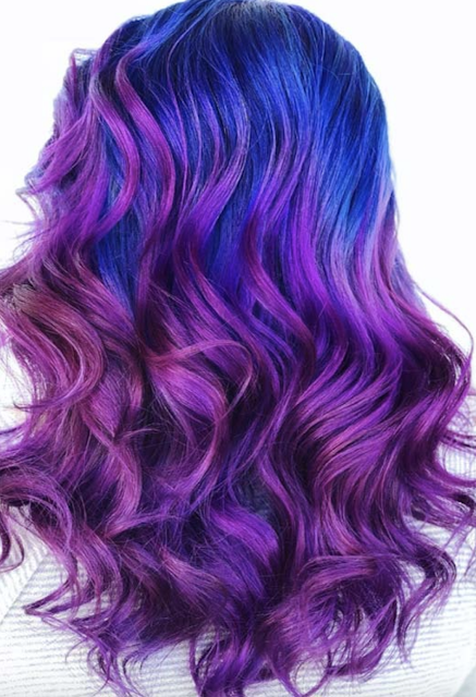 purple hair dye for dark hair 2020