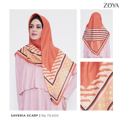 scarf zoya, segiempat zoya, kerudung zoya terbaru, koleksi terbaru zoya 2018