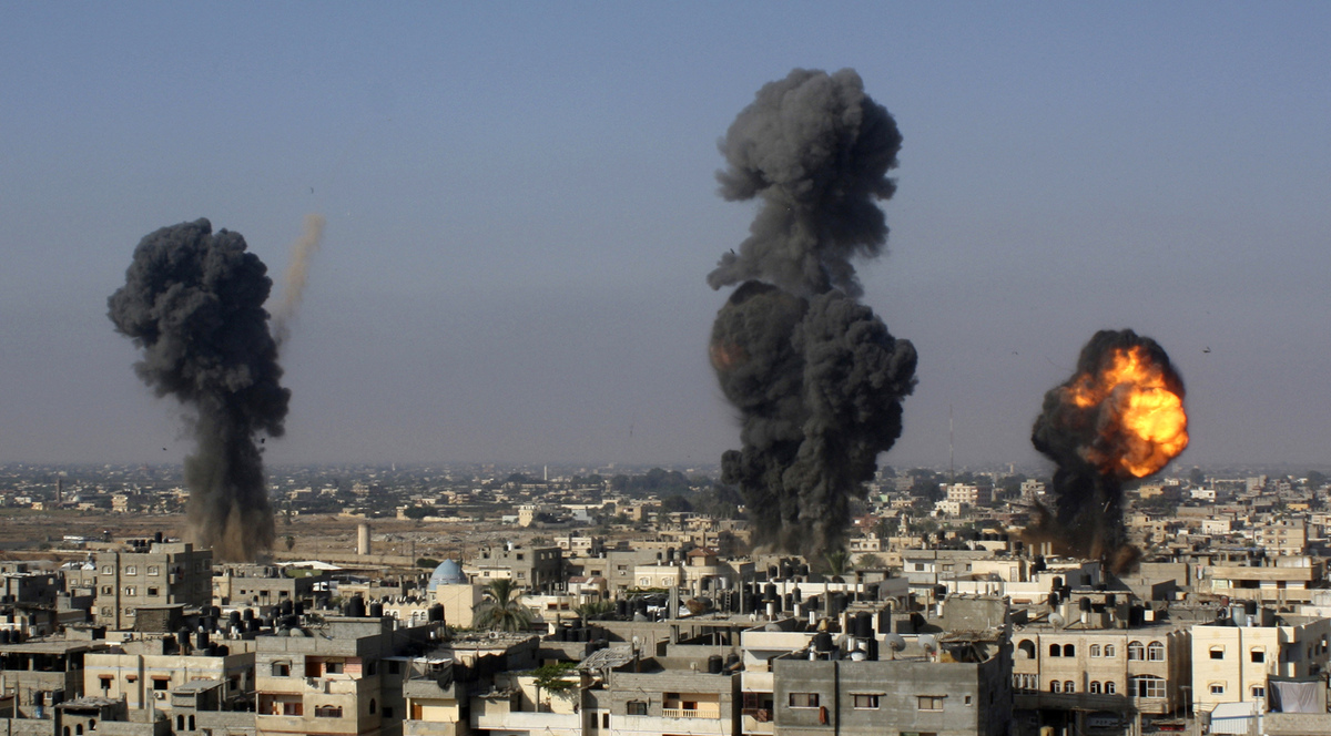 Biadab, Zionis Israel Serang Utara Kota Gaza