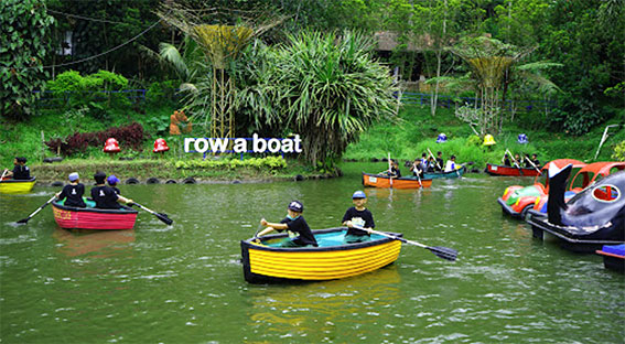 Row a Boat di Dago Dreampark