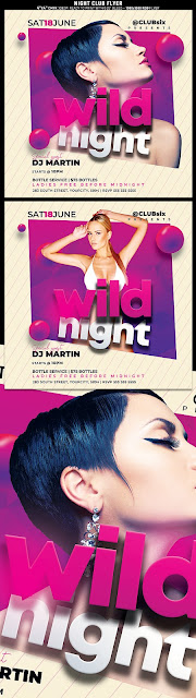  Night Club Flyer Template