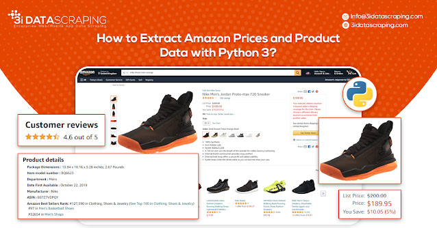 Extract Amazon Prices and Product Data with Python 3