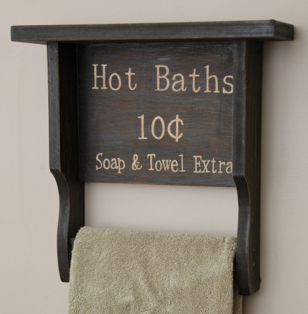 bath cloths decoration