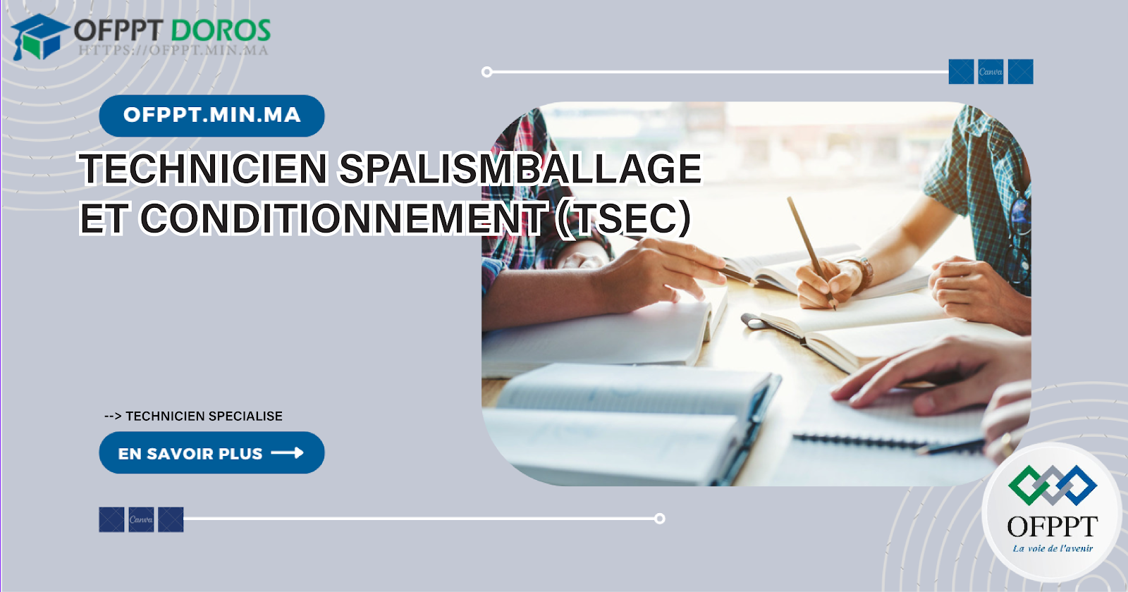 Technicien Spécialisé en Emballage et Conditionnement (TSEC)