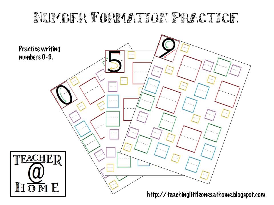 Number Formation Practice | Teacher@Home