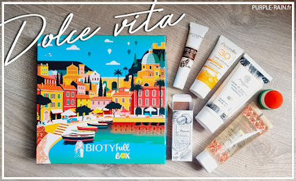 Unboxing - Biotyfull Box de Juin 2022 - Dolce Vita 