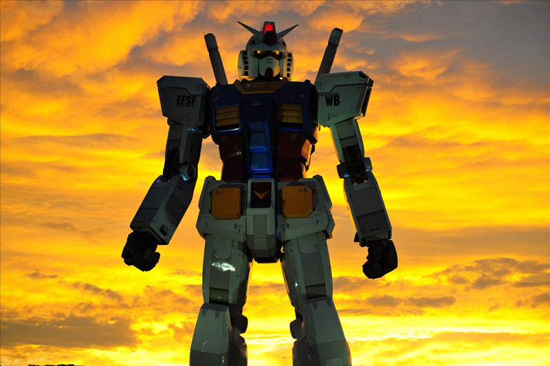 BLOG USANG: [ 14 pics] Model Gundam Full Scale Di Jepun 