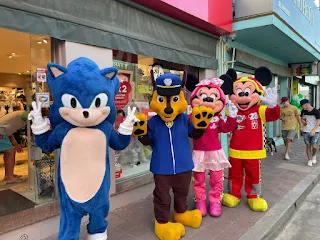 Popular Characters for Children's Parties in Miami
