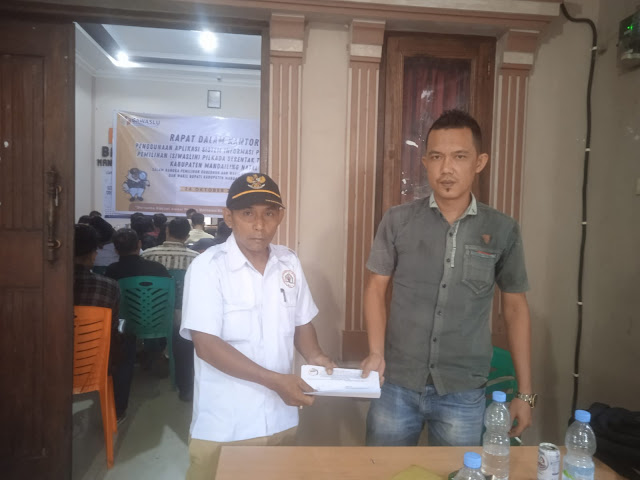 FKI-1 Madina Laporkan Oknum  Perangkat Desa Tabuyung Dugaan Ikut Kampanye Paslon 02