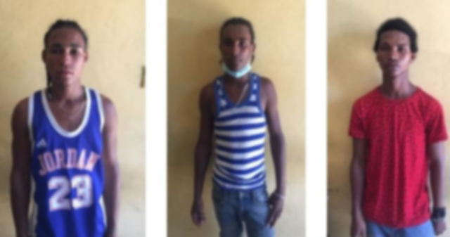 Policía Informa: Se entregan tres individuos buscados por presunto atraco en Barahona