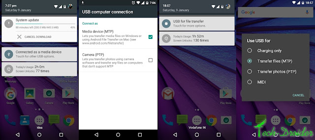 Motorola Moto G 3rd Gen : Before and After Marshmallow Update