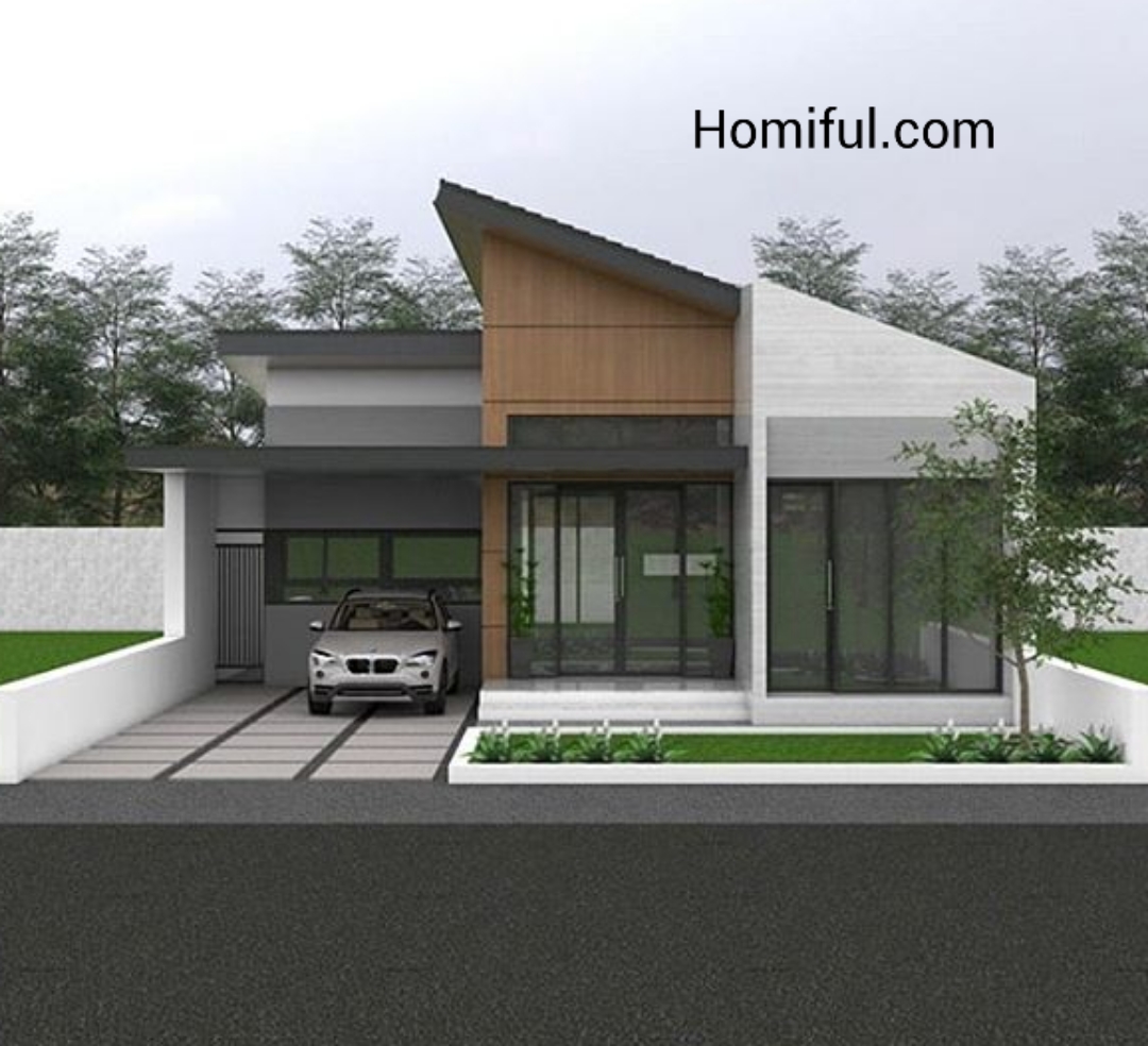 Desain Dan Denah Rumah Plus Butik Ukuran 10 X 24 M Dengan Kombinasi Model Atap Trendy Homifulcom