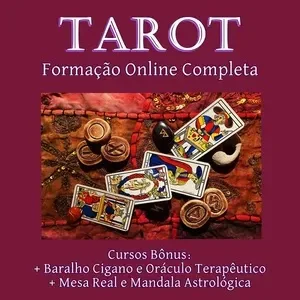 Curso de Tarot COMPLETO  + Baralho Cigano e Oráculo Terapêutico