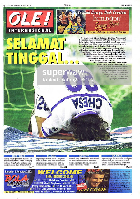 OLE! INTERNASIONAL: SELAMAT TINGGAL...