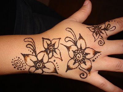 Simple Easy Mehndi Design For Kids