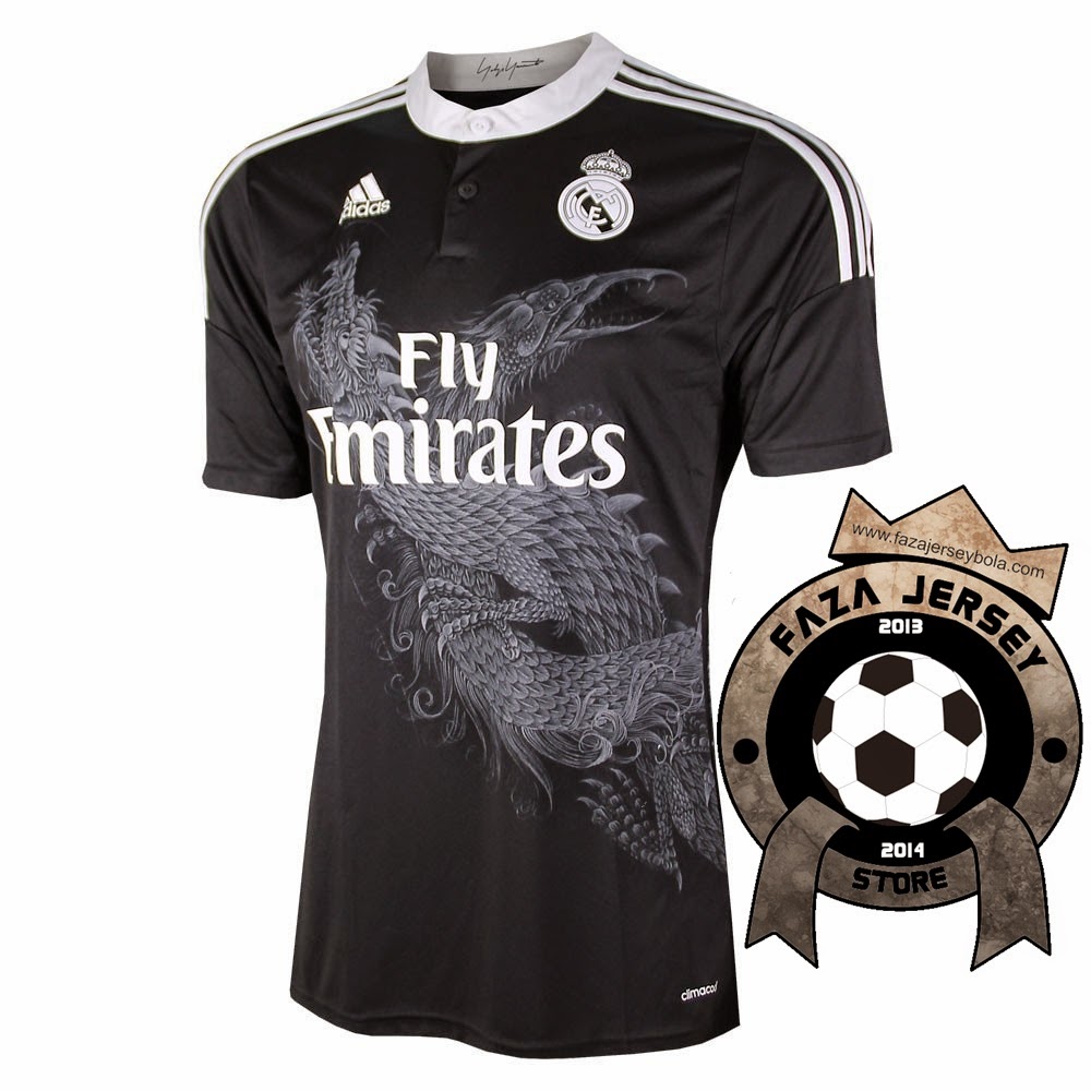 Jersey Real Madrid 3rd Naga 2014 2015 LIMITED EDITION BEST