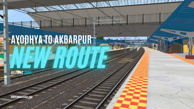 Ayodhya cant jn TO Akbarpur jn New route for trainz simulator