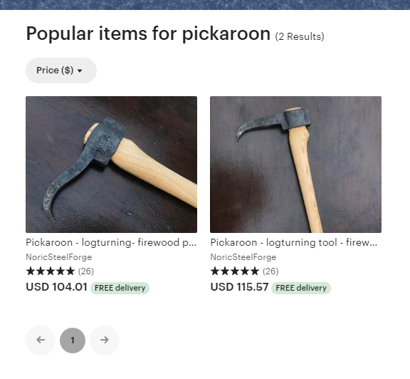 Etsy Pickaroon