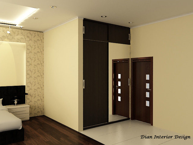  LEMARI PAKAIAN 2 PINTU SLIDING Dian Interior Design