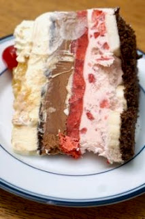 Banana Split Ice Cream Cake: Savory Sweet and Satisfying