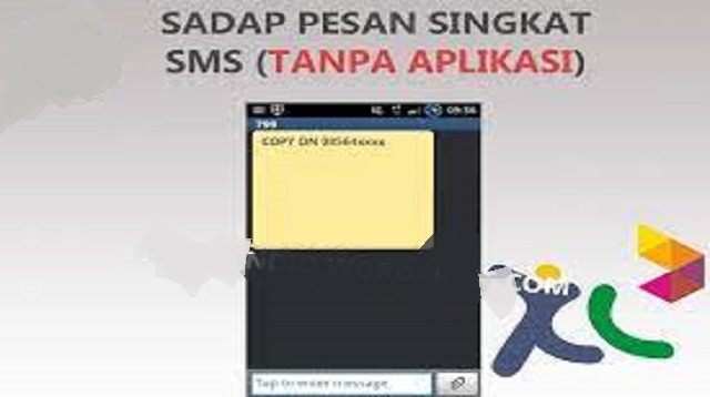 Cara Sadap SMS Kartu XL