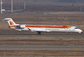 CRJ-900 of Air Nostrum / Iberia Regional at Madrid Barajas