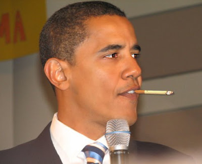 barack obama smoking a cigarette. cigarette Obama+smoking+