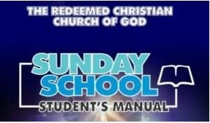 RCCG Sunday School Student Manual 17 September – Lesson 3