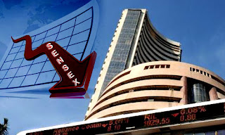 Sensex Nifty down 