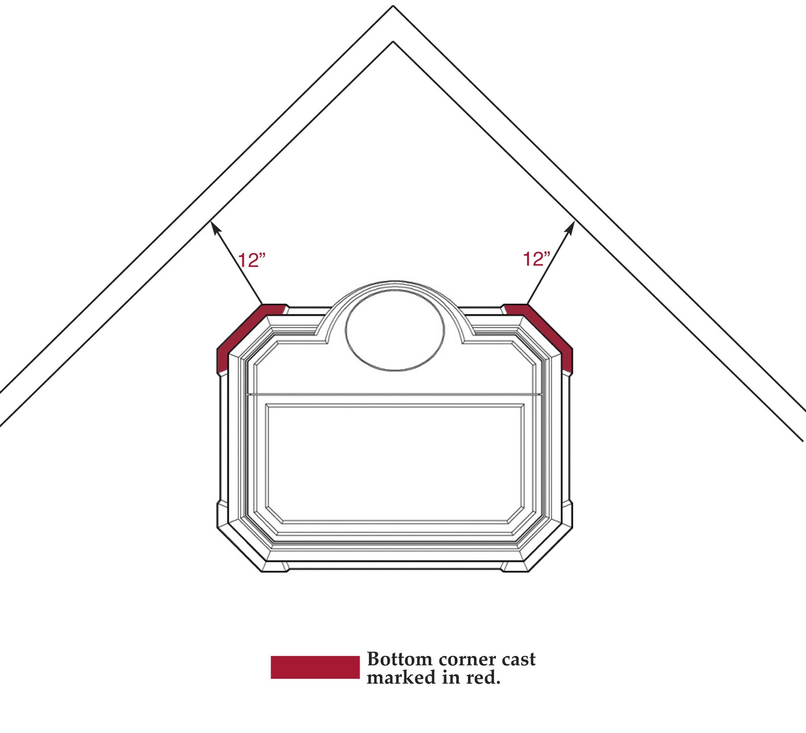 Corner Wood Stove Clearances