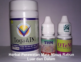 Cara obat tetes menurunkan mata minus rabun herbal OteM Thm