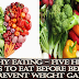 Healthy Eating - Five Healthy Foods To Eat Before Bed and Prevent Weight Gain