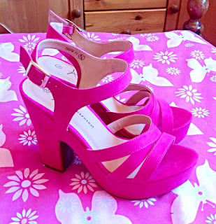 Pink heels