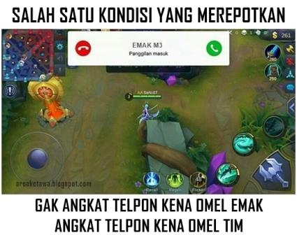 8 Gambar Meme Mobile Legends Lucu Tentang Kejadian Yang 