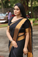 Poorna in Cute Backless Choli Saree Stunning Beauty at Avantika Movie platinum Disc Function ~  Exclusive 094.JPG
