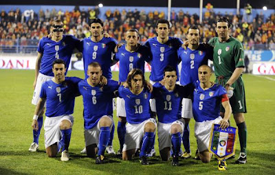 Footbal Players Wallpaper: Italy Football Team