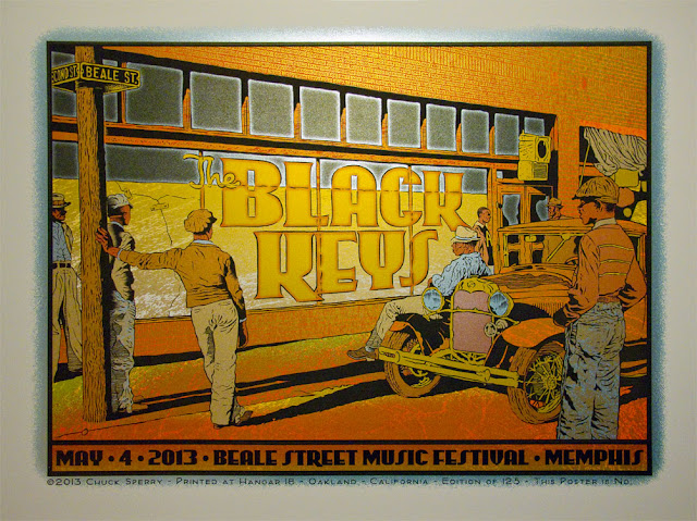 The-Black-Keys-Memphis-Poster-Chuck-Sperry