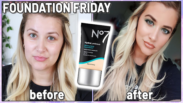 No7 HydraLuminous Moisturising Foundation Review + Wear Test | Foundation Friday