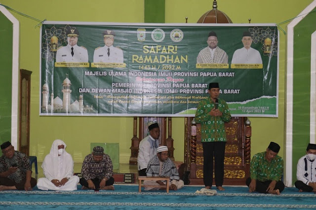 MUI Papua Barat Safari Ramadhan di Masjid Agung Nurul Yaqin Raja Ampat.lelemuku.com.jpg