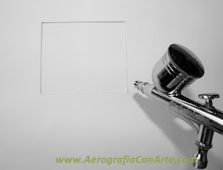 como pintar con aerografo un color plano