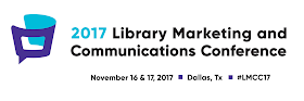 logo and wordmark of the Library Marketing and Communications Conference