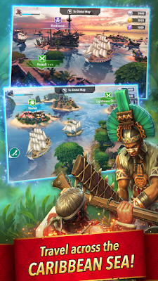 Pirate Tales: Battle for Treasure v1.43 Mod Apk (High damage + def up to 10x)