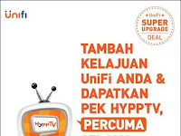 UniFi Super Upgrade Deal & Get A HyppTV Pack FREE for 2 years from 1st July