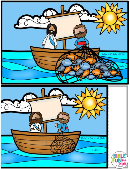 Bible Fun For Kids: Peter's Miraculous Catch of Fish Lift-the-Flap