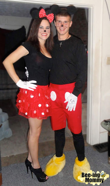 Mickey and Minnie couples costume, Mickey and Minnie Mouse costume, Mickey Mouse and Minnie Mouse Halloween costume, Minnie Halloween costume, mickey halloween costume, mickey mouse club costume, mickey mouse family costume, mickey and minnie family costume, DIY costume, Minnie Mouse Costume, Mickey Mouse costume, Mickey costume, Minnie costume, DIY Halloween costume, cheap halloween costume, homemade costume, Mickey and Minnie, Mickey, Minnie, DIY halloween costume, Disney costume, couple costumes, couple costume idea, last minute Halloween Costume, last minute costume, Halloween costume