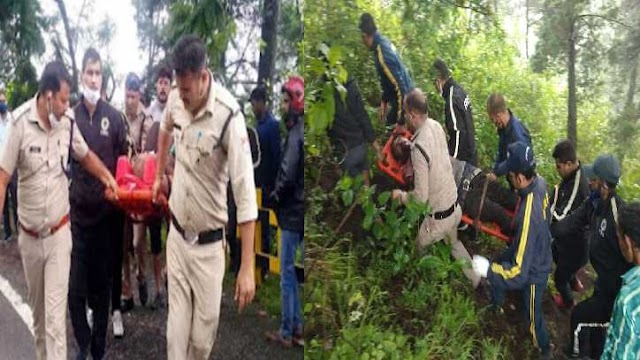 उत्तराखण्ड ब्रेकिंग : नोएडा से घूमने आए पर्यटकों की कार खाई में गिरी, 4 लोग घायल  